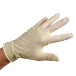 Pioneer Examination Gloves Latex Powder Free Box 100 Piece Medium