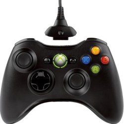 Official 360 Wireless Controller Black With Play And Charge Kit - Dynamic D Pad 360