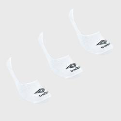 Umbra Umbro 3-PACK Secret Socks _ 169706 _ White - M White