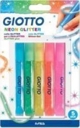 Flash Glitter Glue 10.5ML X 5 - In Blister Pack