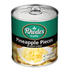 Rhodes Pineapple Pieces In Syrup 1 X 440G