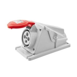 Acdc 90 Surface Mounting Socket-outlet 16A 3P+E 400V 90D IP44 6H