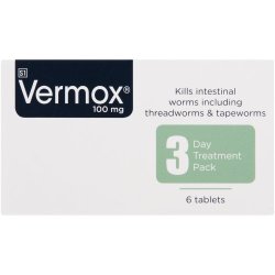 Vermox Tablets 6 Tablets