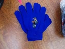 Boys Blue Ben10 Winter Gloves