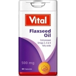 Vital Flaxseed Oil Capsules 60