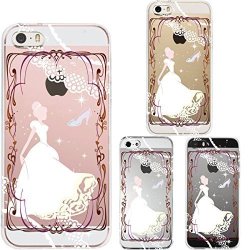 Iphone Se IPHONE5S 5 Shell Case Anti-scratch Clear Back For Iphone Se Iphone 5S 5 Cinderella 2