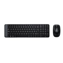 Logitech MK220 Black Wireless Keyboard & Mouse Combo
