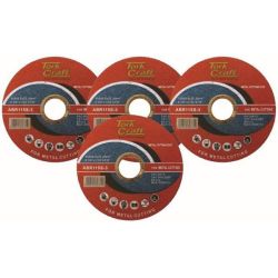 4 Cutting Disc Steel And Ss 115X0.8X22.22MM - 4 Pack
