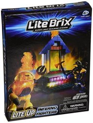 CRA-Z-ART Lite Brix Inferno Fighters Figures