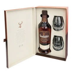 Glenfiddich 18 Year Old Speyside Reserve Malt Whisky 750ml & 2 Glasses In Gift Pack
