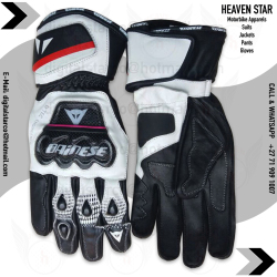 Dainese Motorbike Gloves Moto Gp Geniune Leather Racing Bikers Gloves Available In All Sizes
