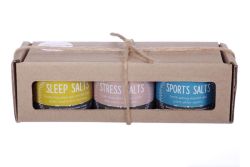 Gift Set Healing Bath Salts - Tubs Sleep Stress & Sports