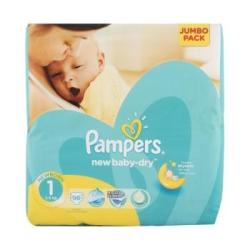 Pampers New Baby Newborn Nappies 96'S