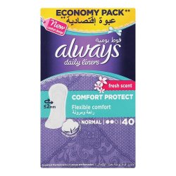 Always Panty Liners Normal Scented 1 X 40'S