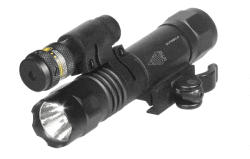 Utg LT-ELP38Q-A Qd Sporting Type 400 Lumen LED Flashlight & 16 Position Adjustable Red Laser Combo