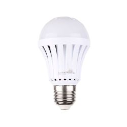Rechargeable LED Light Bulb 7W E27 A70 Cool White