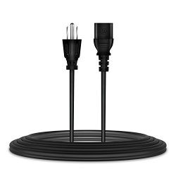 Digipartspower 5FT 1.5M Ul Listed Ac Power Cord Cable Plug For Zebra Zxp Series 7 Id Card Printer Z74-0M0C0000US00 Z74-000C0000US00 Z73-000C0000US00 Z73-0M0C0000US00 Id Card Thermal
