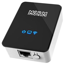 Msrm US300 300MBPS Wireless-n Wifi Long Range Extender With 360 Degree Full Coverage Wifi Repeater