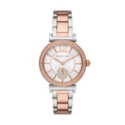 Abbey Three-hand Two-tone Stainless Steel Women's Watch MK4616