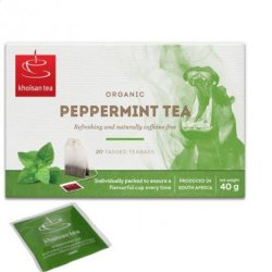Khoisan Tea Khoisan Organic Peppermint Tea Envelope