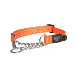 Rogz Utility Control Collar Chain - Small Orange