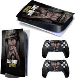 Digital Edition PS5 Console & Controllers Sticker skin: Call Of Duty Wwii