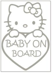 Hk Baby On Board Vinyl Sticker