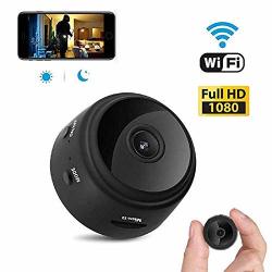Ovehel MINI Wifi Spy Camera HD 1080P Wireless Hidden Camera Video Camera Small Nanny Cam With Night Vision And Motion Activated Indoor Use Security
