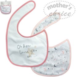 2 Pack Bibs 'oh How Loved You Are