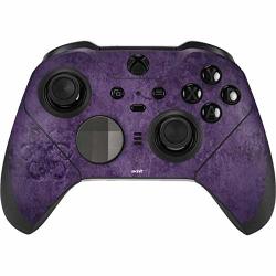 Skinit Decal Gaming Skin For Xbox Elite Wireless Controller Series 2 - Officially Licensed Tate And Co. Purple Damask Butterfly Design