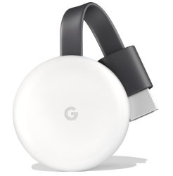 Chromecast Google HDMI Wireless Video Streaming Media Player 3RD Gen White