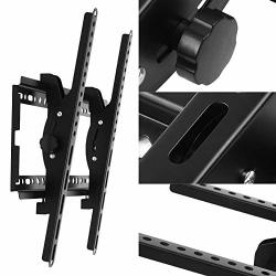Zerone Universal Tv Stand Universal Adjustable Flat Screen Tv Table Bracket With Stand base Fits 26"-55" Tv For Lcd LED Plasma Monitor Flat Panel Screen