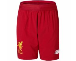 New Balance Liverpool Lfc 2017 18 Home Replica Shorts - Red