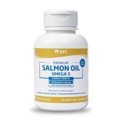 Premium Salmon Oil Omega 3 60 S gels