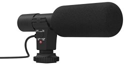 SHARKK Basics Camera Microphone Beginner Studio stereo Shotgun Recording Microphone For Canon Nikon Pentax Olympus Panasonic Digital Slr Cameras