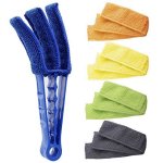 Nesee Multi-Function Brush Multifunctional Mini Three-in-One Door and Window Crevice Brush Keyboard Brush