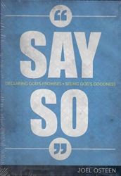 Joel Osteen - 'say So' Declaring Gods Word Seeing Gods Goodness Dvd