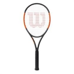 Wilson Burn 100 S Tennis Racquet - Orange black