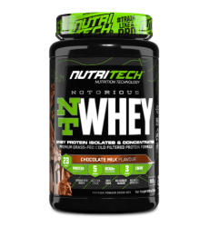 Nutritech Notorious Nt Whey Protein Assorted 908G - Chocolate Milk