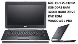 Dell Latitude E6430 14 Inch Business Laptop PC Intel Core I5 2.7GHZ Processor 4GB DDR3 RAM 320GB Hdd DVD Windows 10 Professional Certified Refurbishe