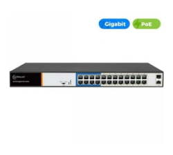 Ultralan 24 Port 300W Gigabit Ethernet Ai Poe Switch With 2 Sfp Uplink Ports