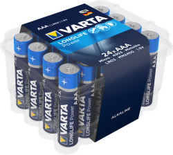 Varta Longlife Power Aaa Clear Value Pack 24 Piece