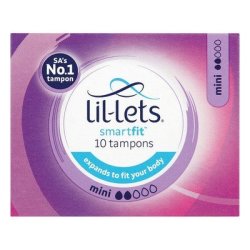 Lil-Lets MINI Smart Fit Tampons 10S