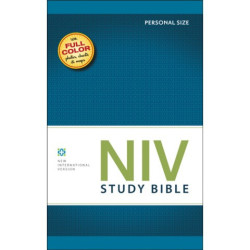 NIV Study Bible - Personal Size Paperback
