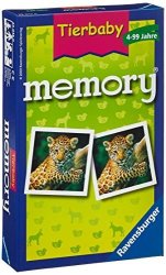 Ravensburger 23013 6 "animal Baby Memory Game