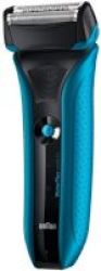 Braun Waterflex Wf2s Wet And Dry Shaver Blue