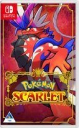 Nintendo Pokemon Scarlet Switch