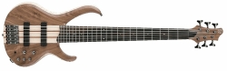 Ibanez Btb676-ntf Btb Series 6-string Active Bass Guitar - Natural Flat