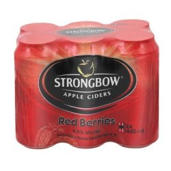 Red Berries Cans 6 X 440ML