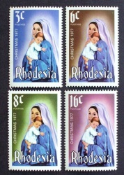 Stamp Rhodesia Xmas 1977 Mint